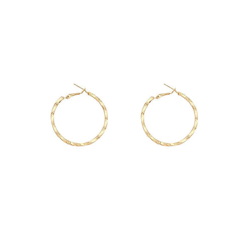 Cold Style Temperament Irregular Metal Ear Ring